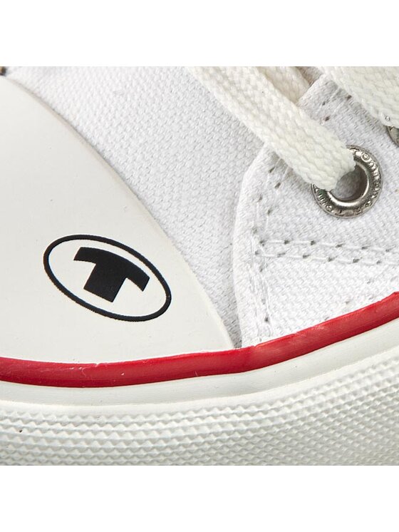 Tom Tailor Teniși Tom Tailor 749086 Alb