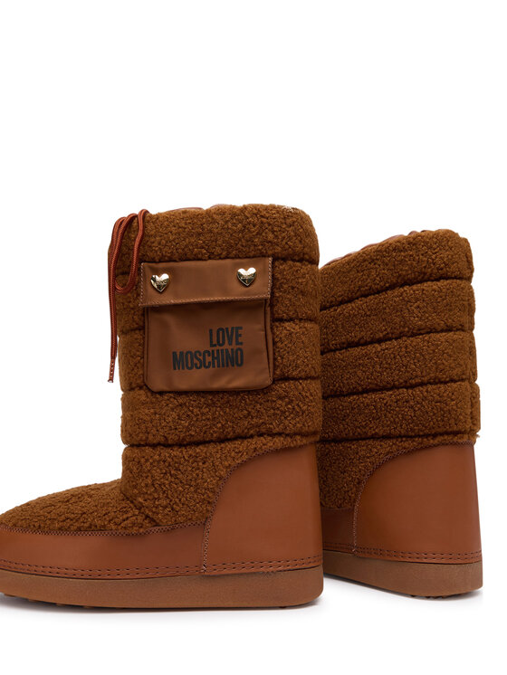 LOVE MOSCHINO Sniega zābaki LOVE MOSCHINO JA24452G0NISM21A Brūns