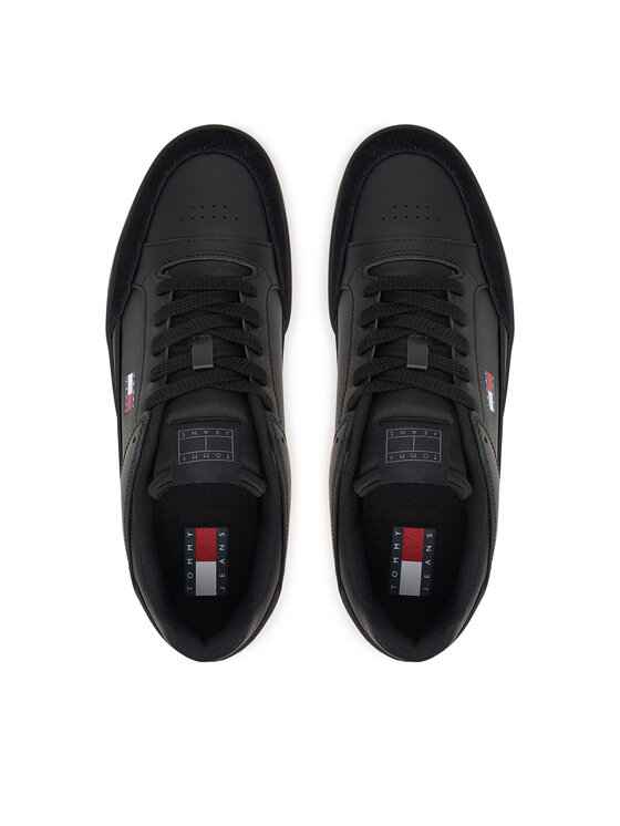 Tommy Jeans Sneakersy Tommy Jeans Basket EM0EM01792 Černá