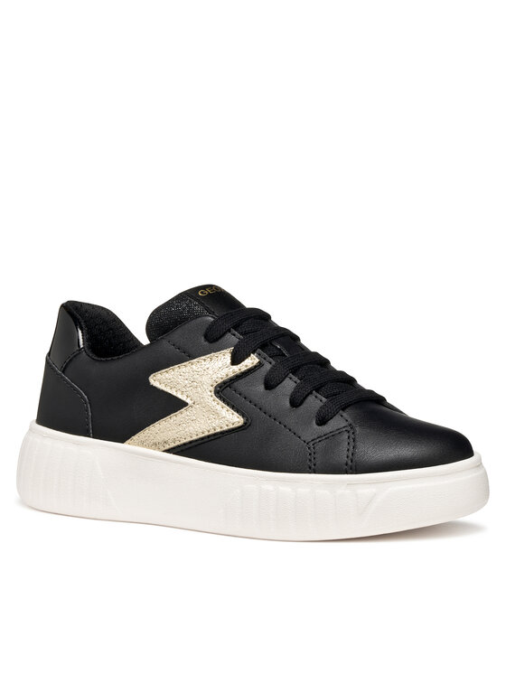 Geox Snīkeri Geox J Mikiroshi J45DVA 054AJ C9258 S Melns