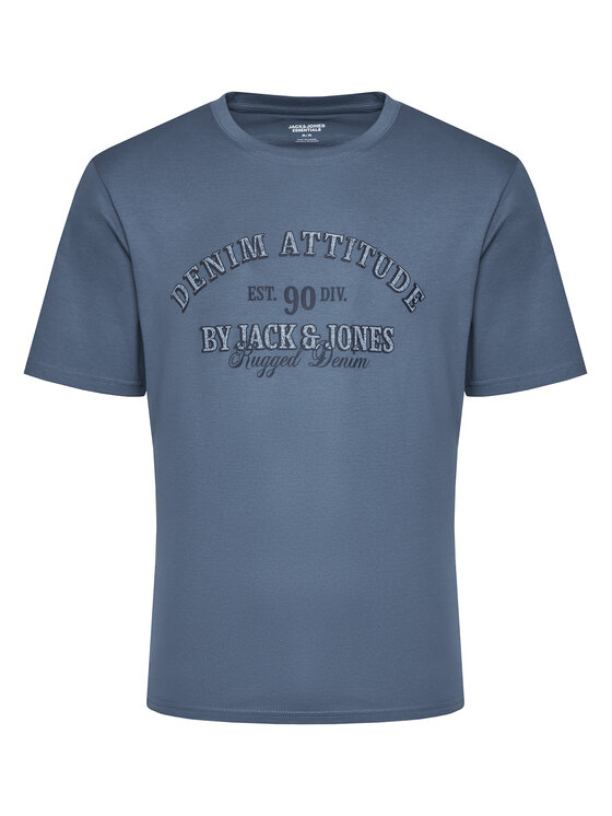 Jack & Jones Jack & Jones T-Shirt Earchive 12297673 Σκούρο μπλε Regular Fit