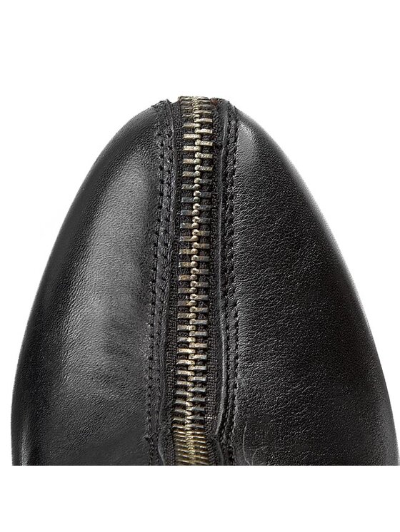 United Nude Īsie zābaki United Nude Eamz Zip Bootie 100670116 Melns