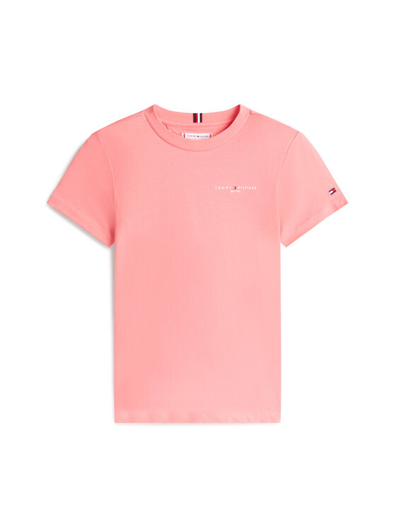 Tommy Hilfiger Tommy Hilfiger Camiseta KS0KS00661 Rosa claro Regular Fit
