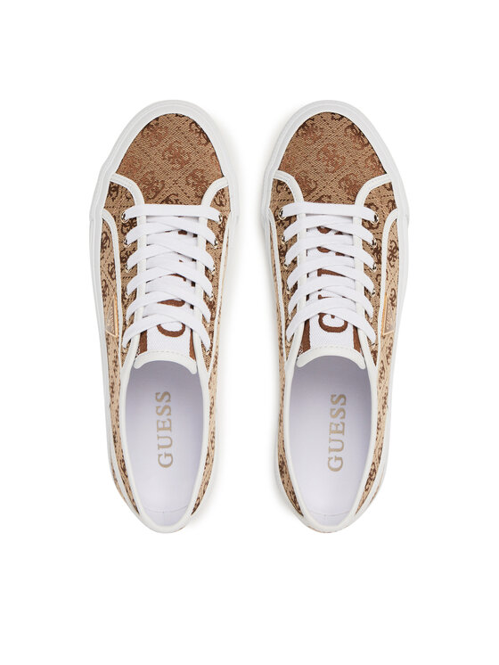 Guess Tenisky Guess FLGJEA FAL12 Béžová