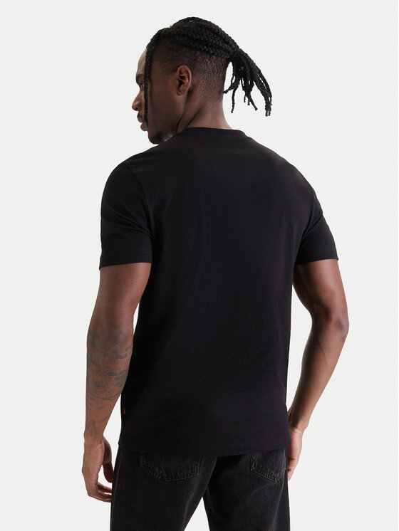 BOSS BOSS Camiseta Dj 50561846 Negro Regular Fit