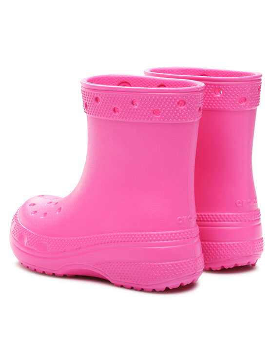 Crocs Gumene čizme Crocs Crocs Classic Boot Kids 208544 Ružičasta