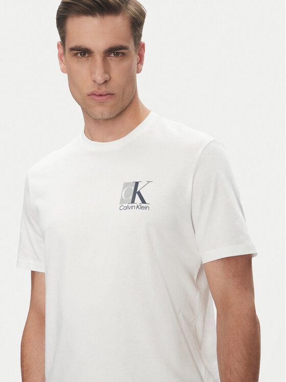 Calvin Klein Calvin Klein Camiseta LV04RC853G Blanco Regular Fit