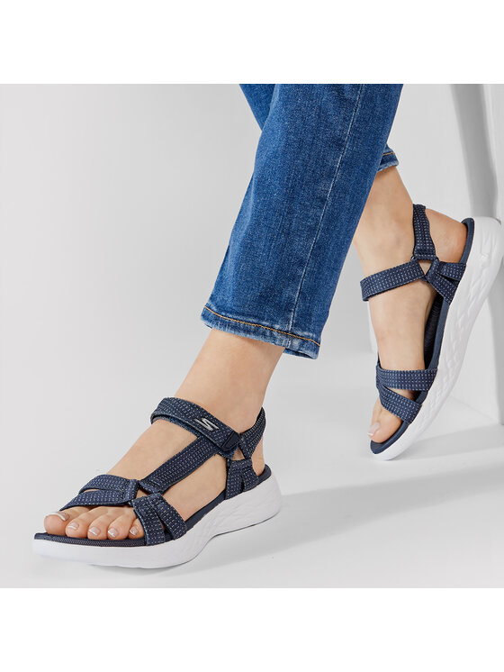 Skechers Sandales Skechers On-The-Go 600 15316 NVY Tumši zils