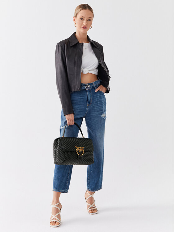 PINKO Bolso Pinko Love Lady Puff Big Cl PE 23 PLTT 100042 A0GK Negro