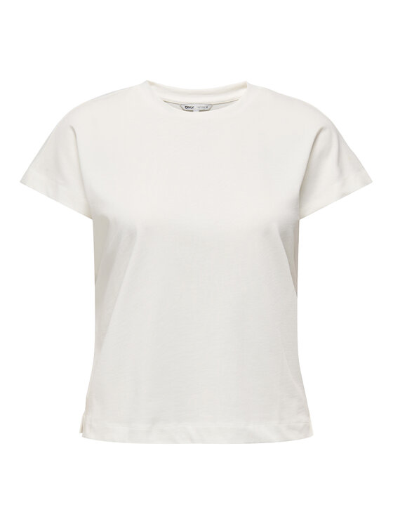 ONLY ONLY Camiseta Erica 15308926 Blanco Oversize