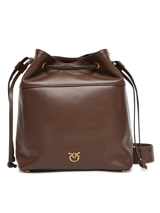 PINKO Kabelka PINKO Secchiello Classic Al 25-26 PLTT 104305 A0QO Hnědá