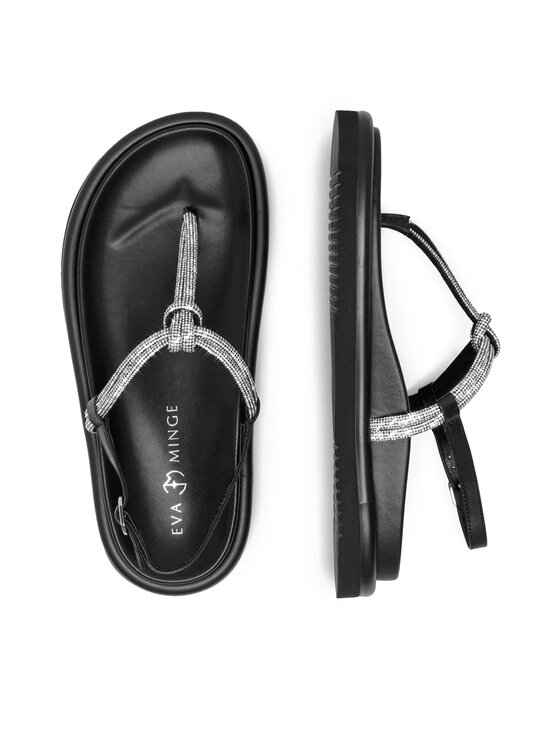 Eva Minge Sandale Eva Minge EDITTA-V901-115-1 Crna