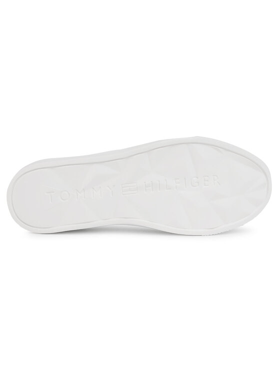 Tommy Hilfiger Tenisówki Tommy Hilfiger Lightweght Casual Sneaker FW0FW05007 Biały