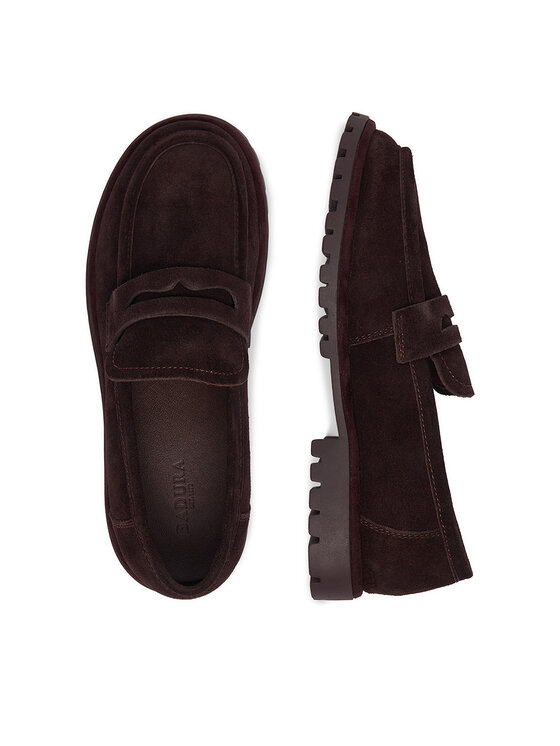 Badura Loafersy Badura C-ARYA-LT017-1 Brązowy ciemny