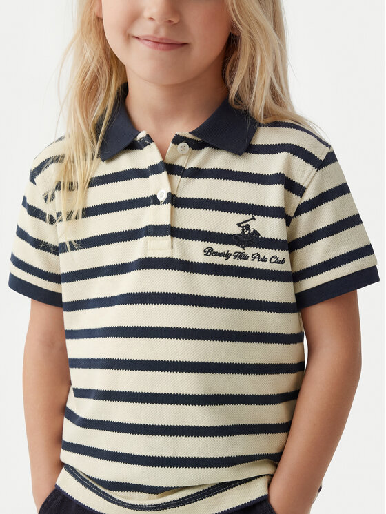 Beverly Hills Polo Club Beverly Hills Polo Club Поло G2283 Cиній Regular Fit