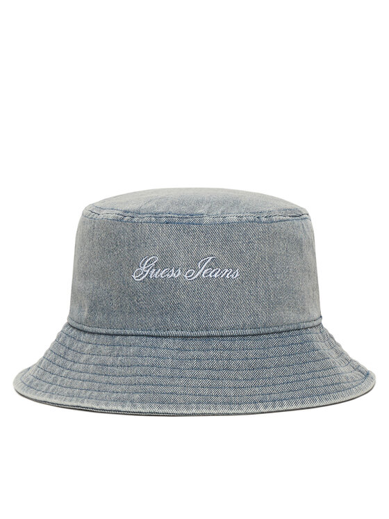 Guess Jeans Bucket Hat Guess Jeans W6GZA5 WF8V1 Albastru