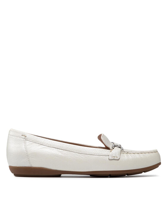 Geox Μοκασίνια Geox D Annytah Moc A D84BMA 000AK C1000 Λευκό