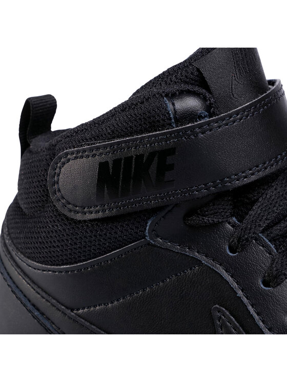 Nike Αθλητικά Nike Court Borough Mid 2 (GS) CD7782 001 Μαύρο