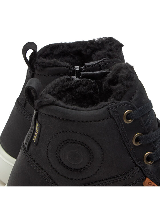 ECCO Šnurovacia obuv ECCO S7 Teen GORE-TEX 78007302001 Čierna