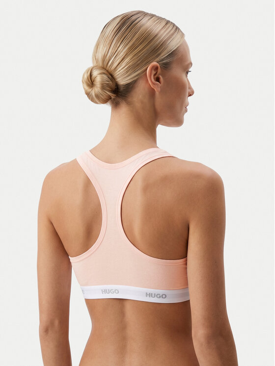 HUGO HUGO Top de sujetador HUGO ID BRALETTE 50557092 Rosa claro