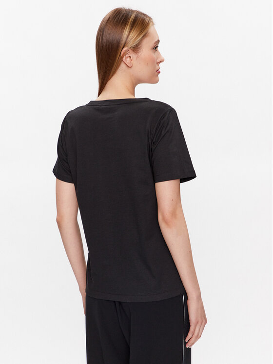 Calvin Klein Calvin Klein Marškinėliai K20K205338 Juoda Regular Fit
