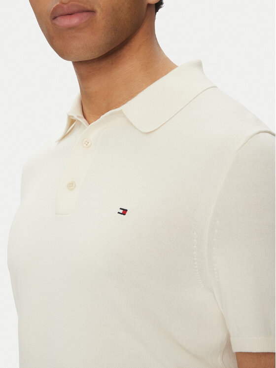 Tommy Hilfiger Tommy Hilfiger Pólóing Essential MW0MW37396 Bézs Regular Fit