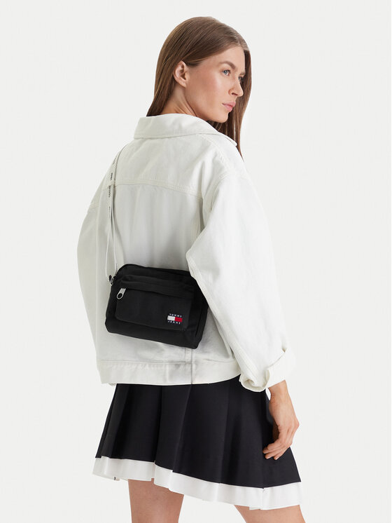 Tommy Jeans Bolso Tommy Jeans Tjw Ess Daily Crossover AW0AW18462 Negro