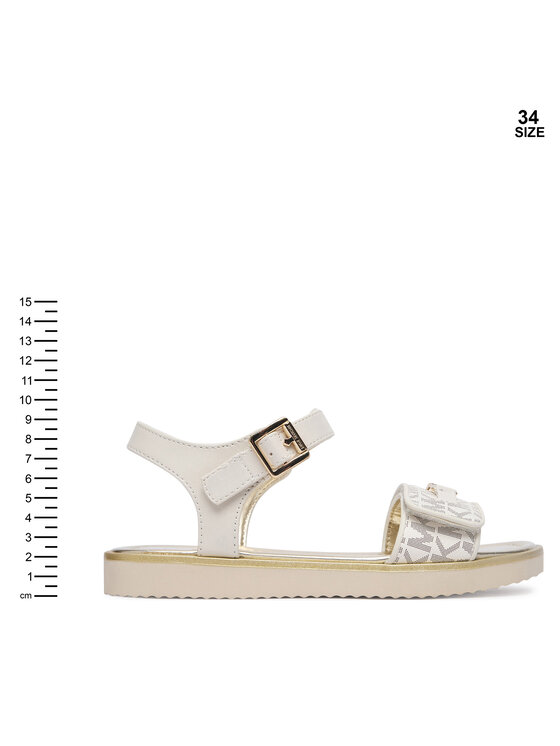MICHAEL Michael Kors Босоніжки MICHAEL Michael Kors Brandy Kieran MK04170256 Білий