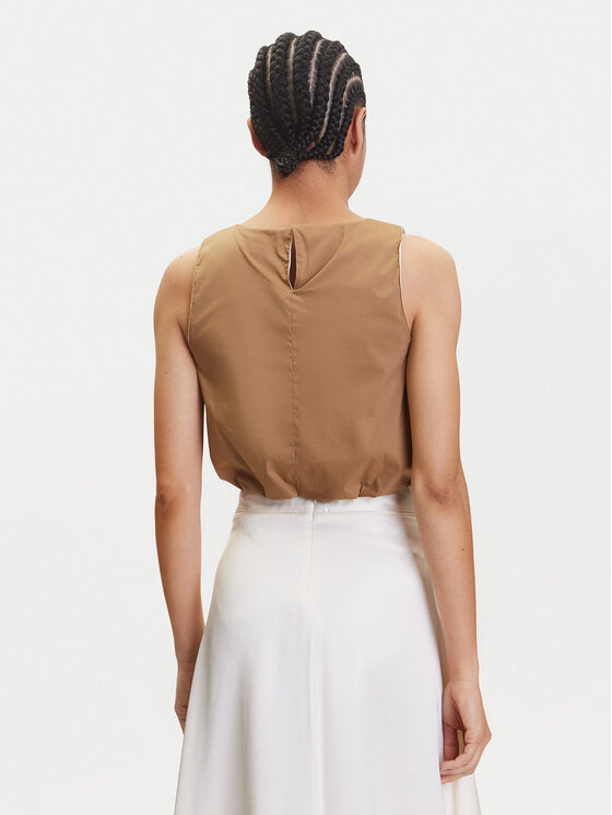 Marella Marella Топ Chiatta 2515161132 Коричневий Regular Fit