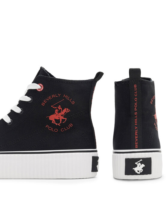 Beverly Hills Polo Club Plátenky Beverly Hills Polo Club BHPC026M Čierna