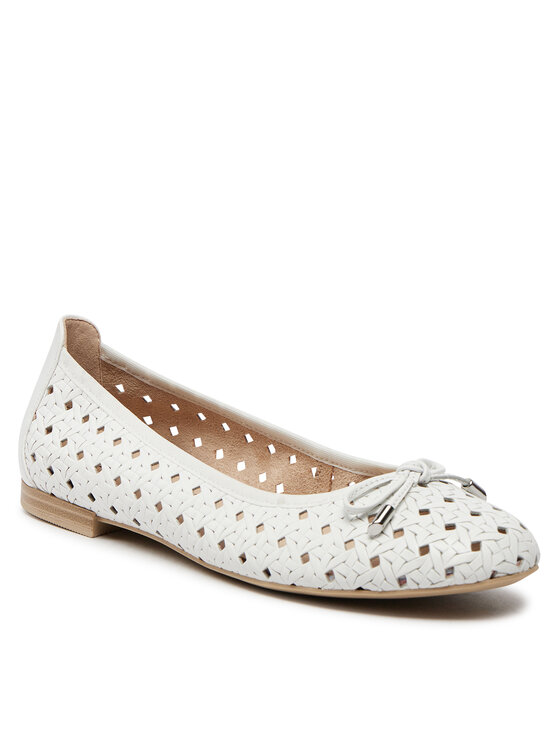 Caprice Ballerine Caprice 9-22109-42 Bianco