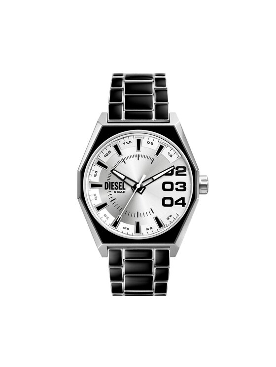 Diesel Годинник Diesel Double Scraper DZ2195 Чорний