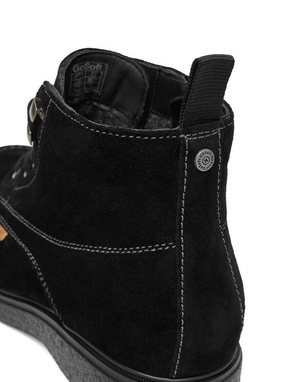 Go Soft Šnurovacia obuv Go Soft CEO-GRIGGS-03 MI08 Čierna