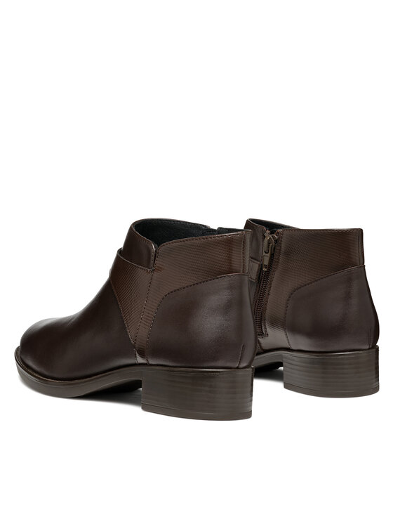 Geox Боти Geox D Felicity D46G1B 04304 C6006 Кафяв