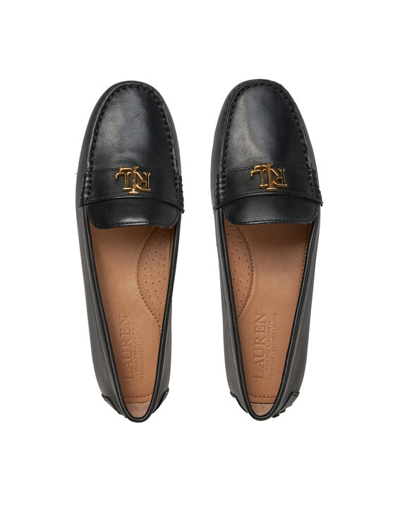 LAUREN RALPH LAUREN Mokasíny Lauren Ralph Lauren Barnsburry 802925635001 Černá
