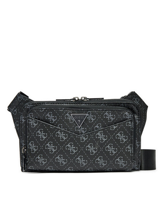 Guess Плоска сумка Guess HMSILO P5114 Чорний
