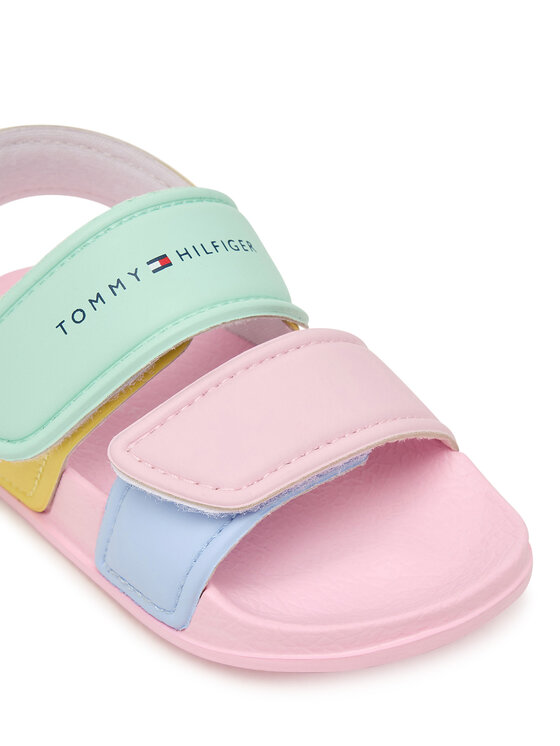 Tommy Hilfiger Sandali Tommy Hilfiger T1AF-34316-1172 M Pisana
