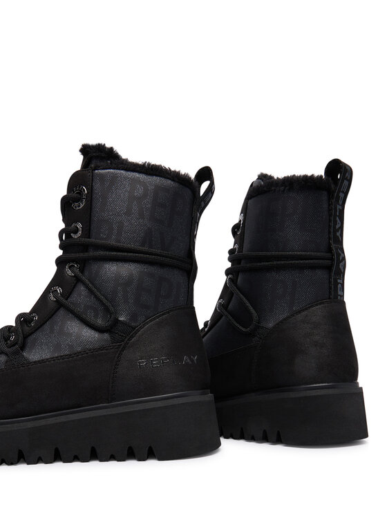 REPLAY Botas de nieve REPLAY GWF2H.000.C0017S Negro