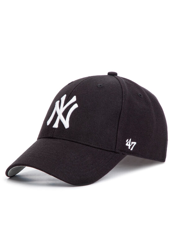 47 Brand Καπέλο Jockey 47 Brand New York Yankees Home MVP B-MVP17WBV-BK Μαύρο