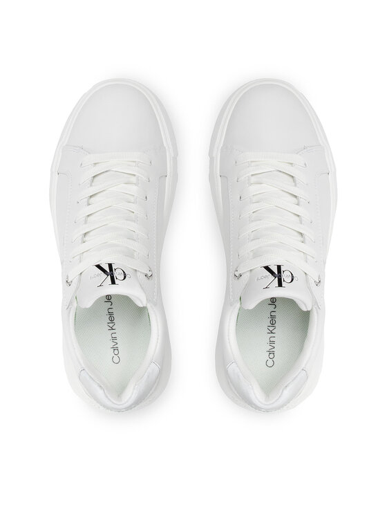 Calvin Klein Jeans Sneakers Calvin Klein Jeans Chunky Cupsole Laceup Low Ess M YW0YW00701 Alb