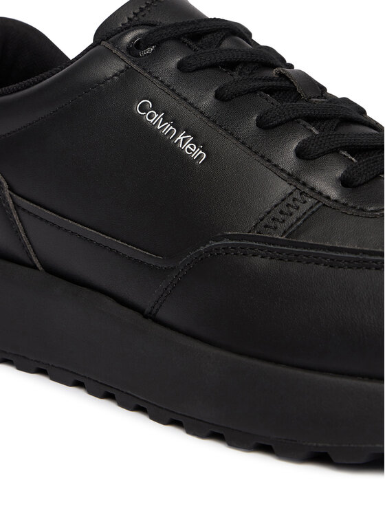 Calvin Klein Sneakersy Calvin Klein City Runner Laceup Lth HM0HM02146 Czarny