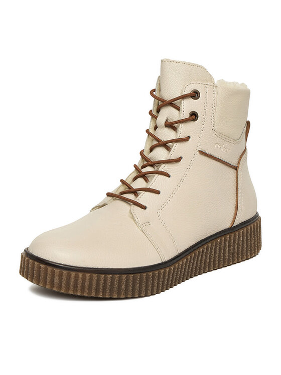Rieker Botines planos Rieker Y4303-80 Écru