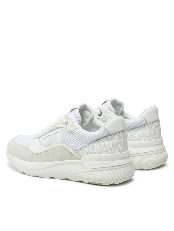 MICHAEL Michael Kors Снікерcи MICHAEL Michael Kors Trevor Mixed-Media Trainer 42F4TRFS7D Білий