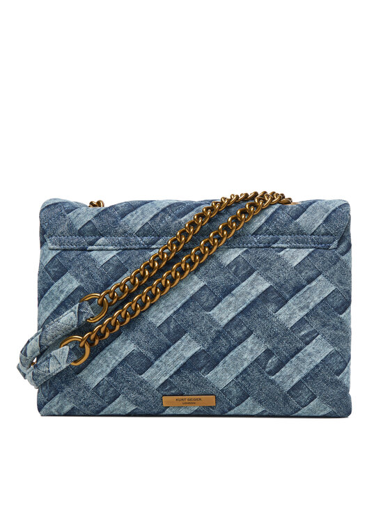 Geantă Kurt Geiger Large Kensington Soft 9796588669 Bleumarin