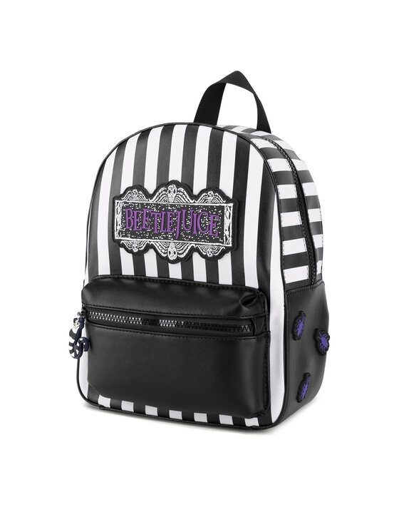 BEETLEJUICE Hátizsák BEETLEJUICE ACCCS-AW24-321WBBJ Fekete