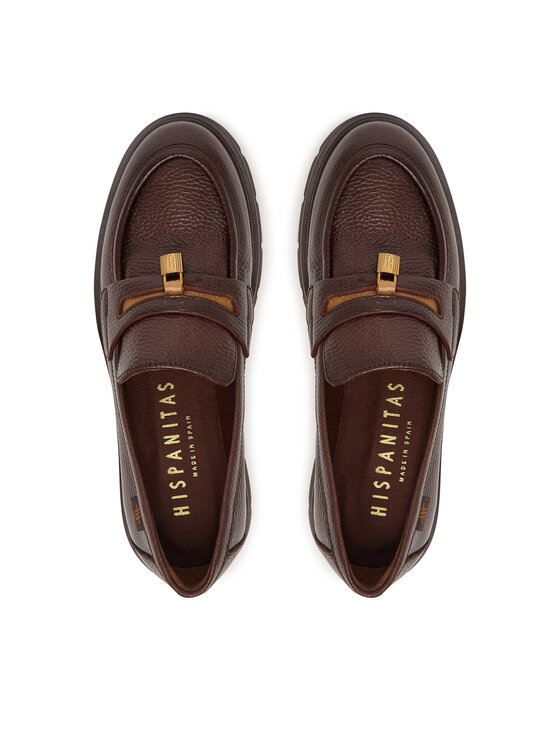 Hispanitas Loaferai Hispanitas New York HI265188 C002 Tamsiai ruda