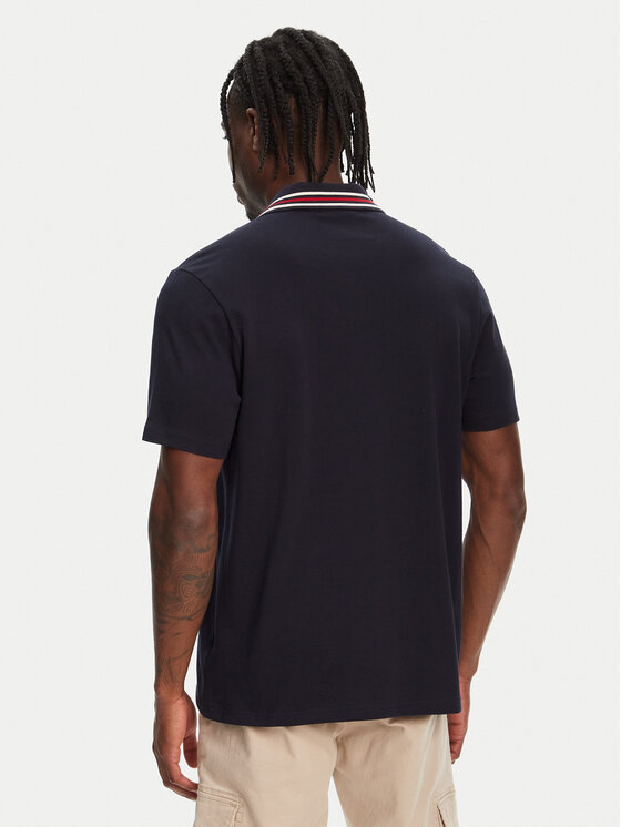 Hunter Hunter Pólóing Noris SS HARM0037242 Sötétkék Regular Fit