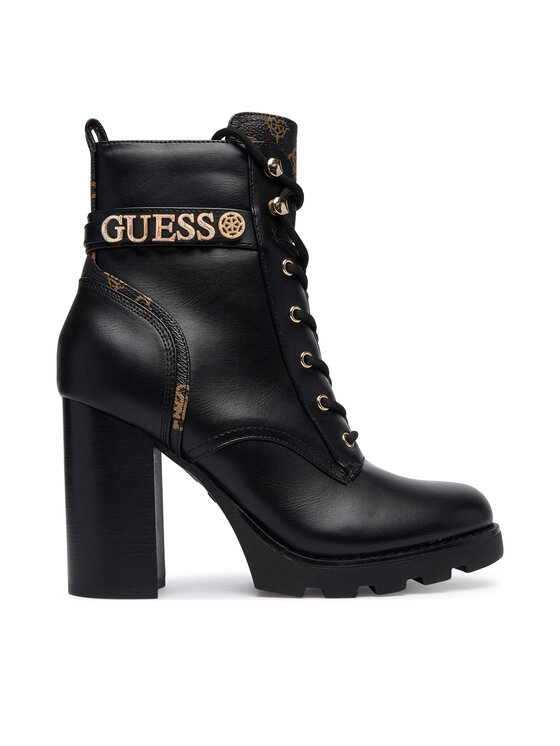 Guess Botki Guess FLFNEE ELE10 Czarny