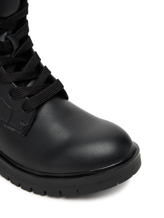 Tommy Hilfiger Žygio batai Tommy Hilfiger Lace-Up Bootie T3A5-34012-1355 S Juoda