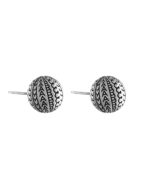 Marc Jacobs Сережки Marc Jacobs The Monogram Stud 2S4JER001J53 Срібний